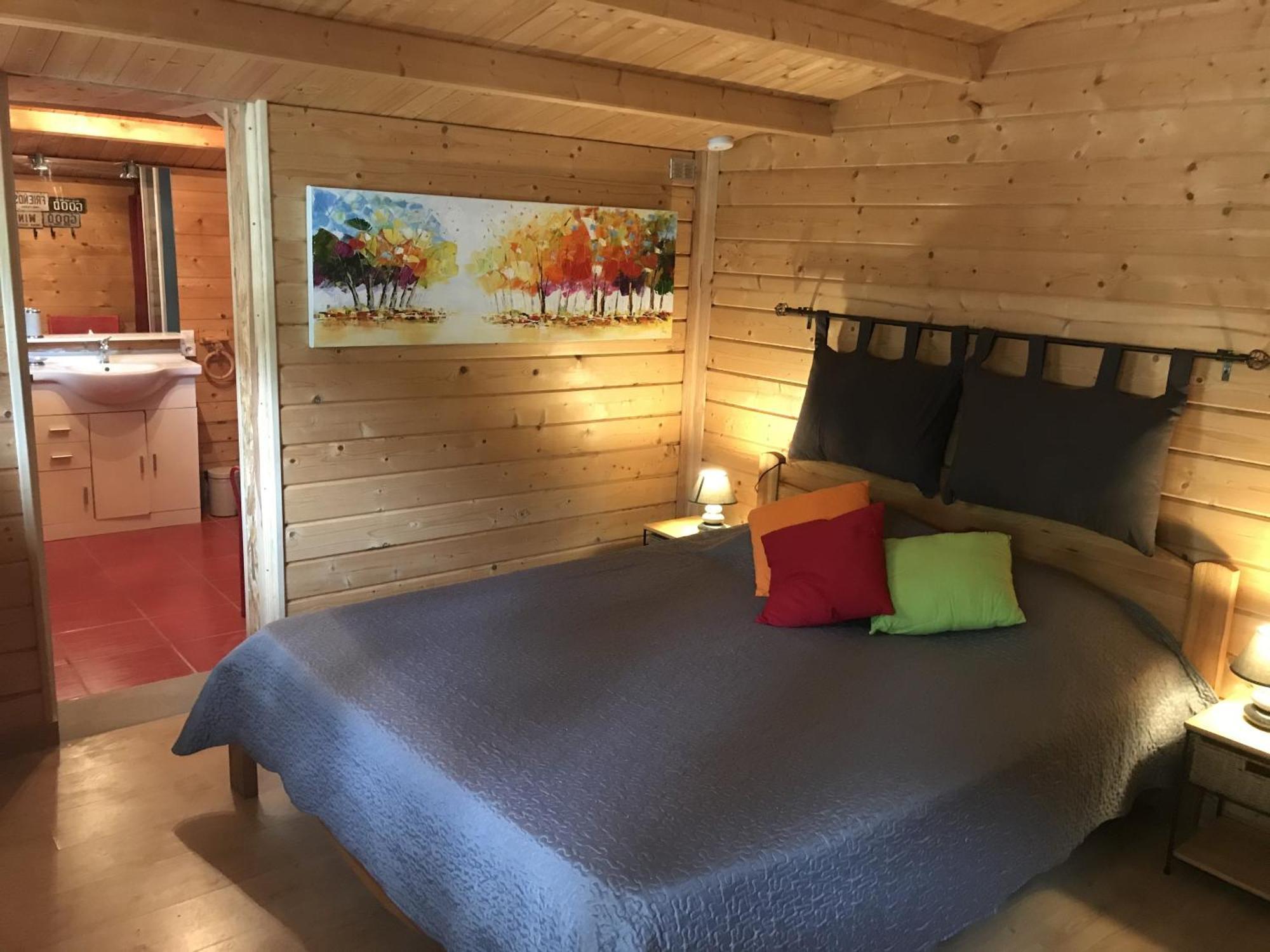 Mas De La Pinede Ex-Les Arbousiers Bed and Breakfast Bollène Kamer foto